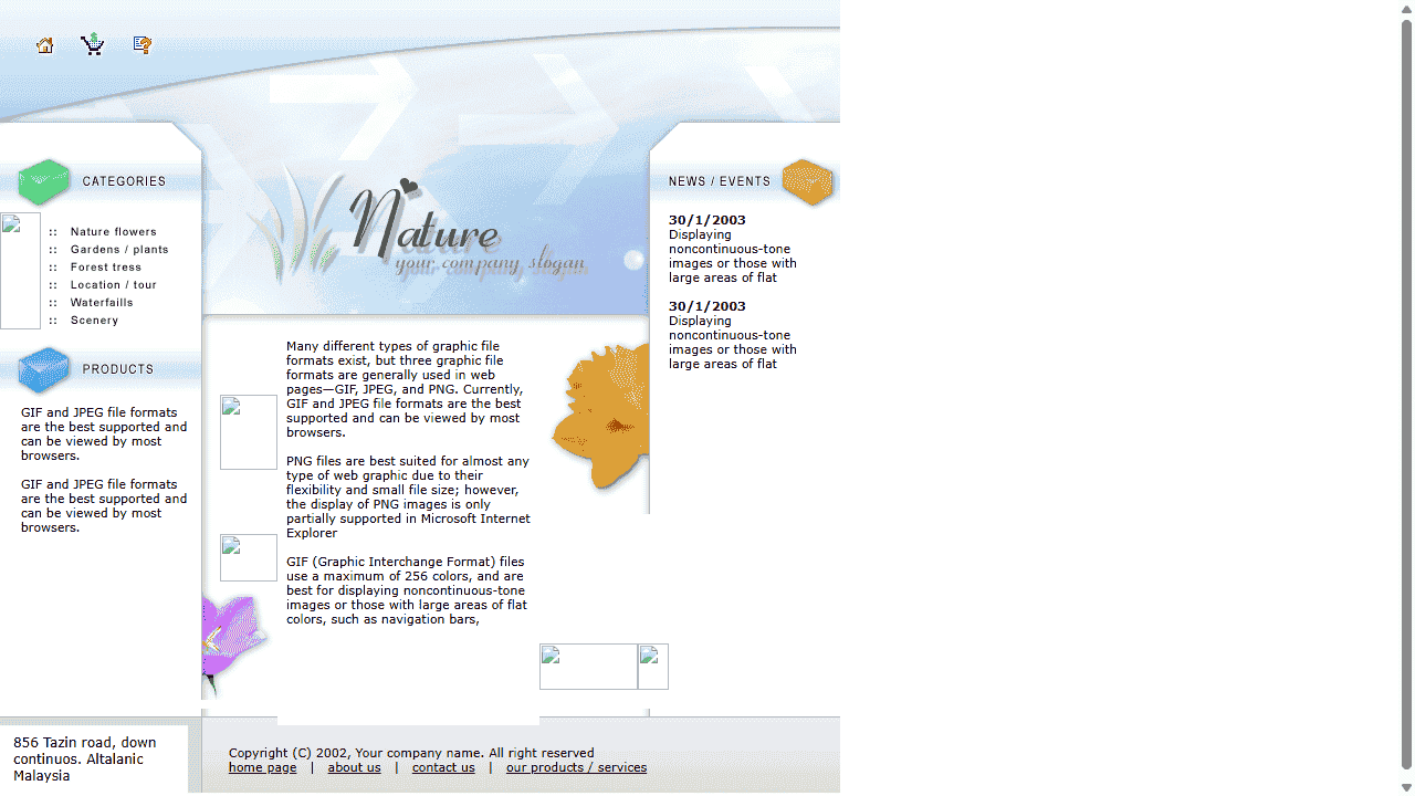 欧美风格公司网站模板免费下载免费下载 - 鹿快