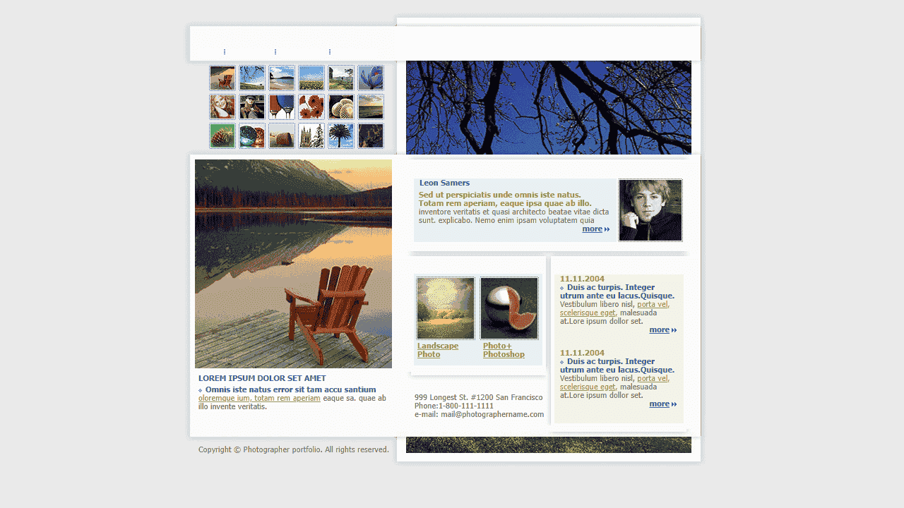 优秀图片网_欧美网站模板免费下载 - 鹿快