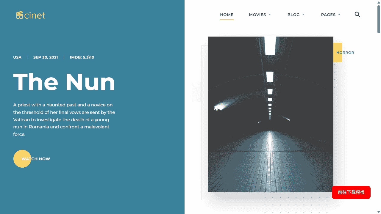 电影分享平台APP网站模板免费下载免费下载 - 鹿快
