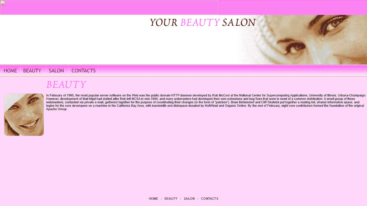 欧美风格女性网站模板免费下载免费下载 - 鹿快