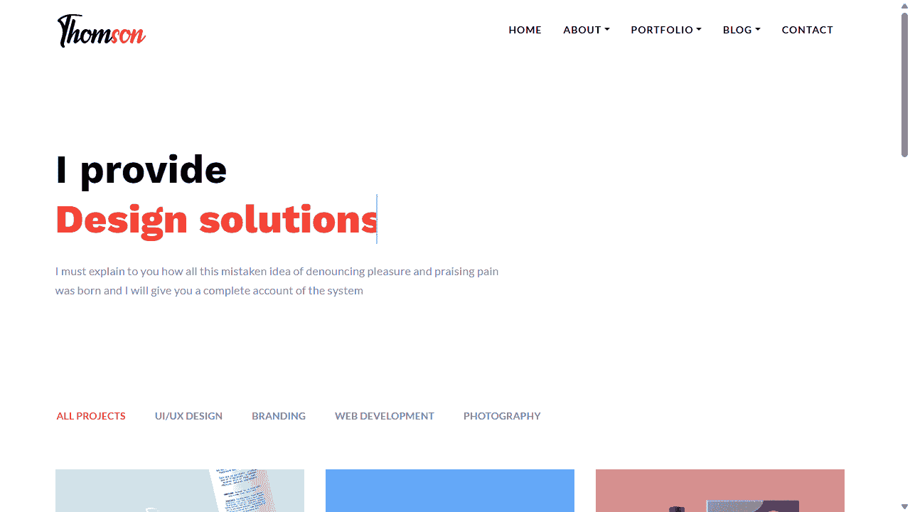 创意作品案例图文展示网站模板免费下载免费下载 - 鹿快