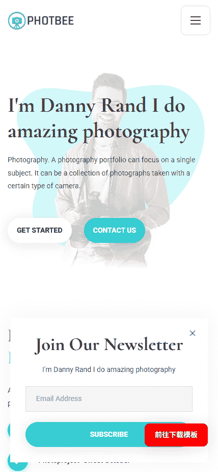 摄影公司团队作品展示网站模板免费下载免费下载