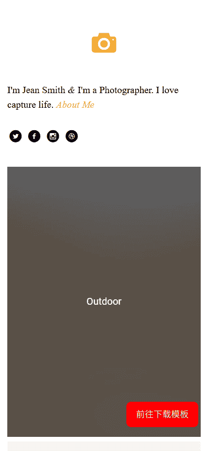 图片排列展示响应式网站模板免费下载