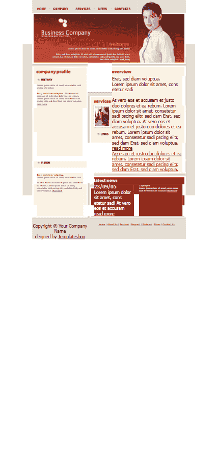 庆国庆_欧美女性办公模版