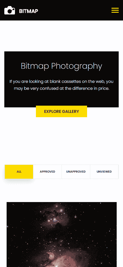 位图摄影展示响应式网站模板免费下载免费下载