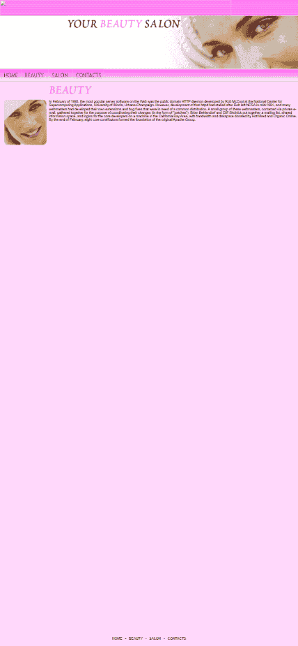 欧美风格女性网站模板免费下载免费下载