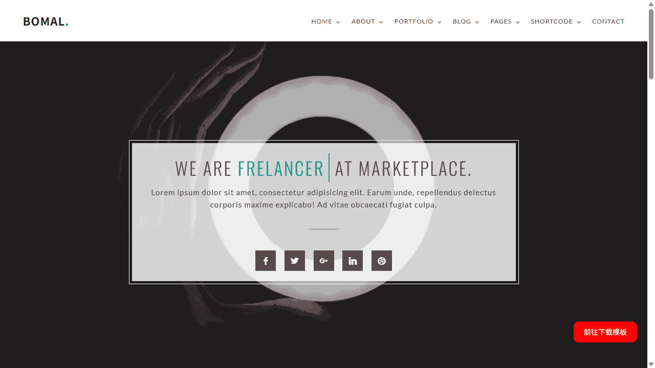 极简排版创意设计网站模板源码免费下载源码免费下载 - 鹿快